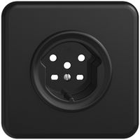 UP-Frontset STANDARDdue schwarz 90×90mm 1×T15