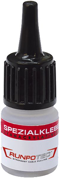 Kleber RUNPOTEC für Glasfaserstäbe 3g