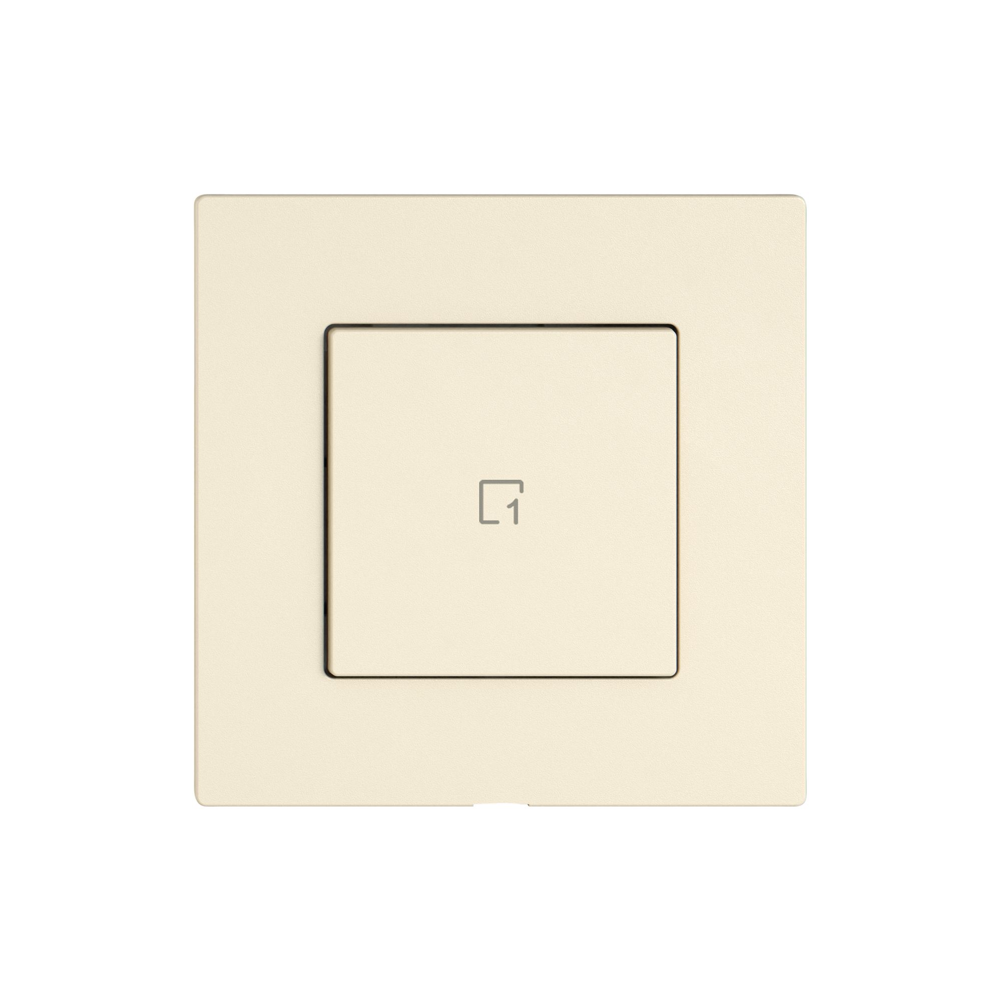 Kit de montage EDIZIO.liv Wiser SNAPFIX® p.poussoir scène 1 scène 1T cr