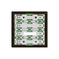 Unité fonctionnelle KNX RGB EDIZIO.liv SNAPFIX® a.LED s.touche capteur 1…8 t br