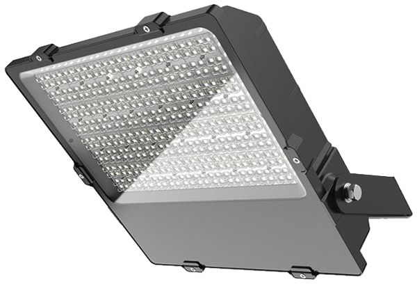 Projecteur LED DOTLUX LENSplus 300W 40585lm 3000K IP66 90° 464×410mm noir