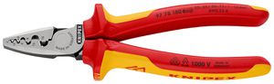 Pinza di serraggio KNIPEX per capicorda VDE 180mm