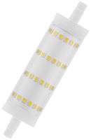 Lampada LEDVANCE LINE R7s 13W 1521lm 2700K Ø28×118mm chiaro