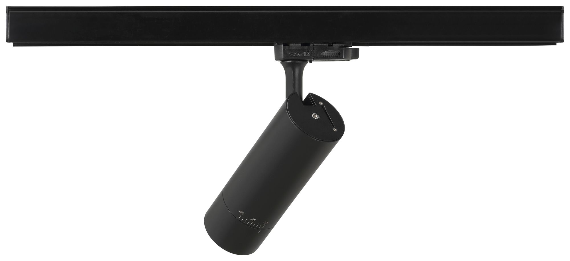 LED-Strahler Sylvania Lenzo Small 15W 1000lm 940 DIM 3PH 15°…50° Ø60 schwarz