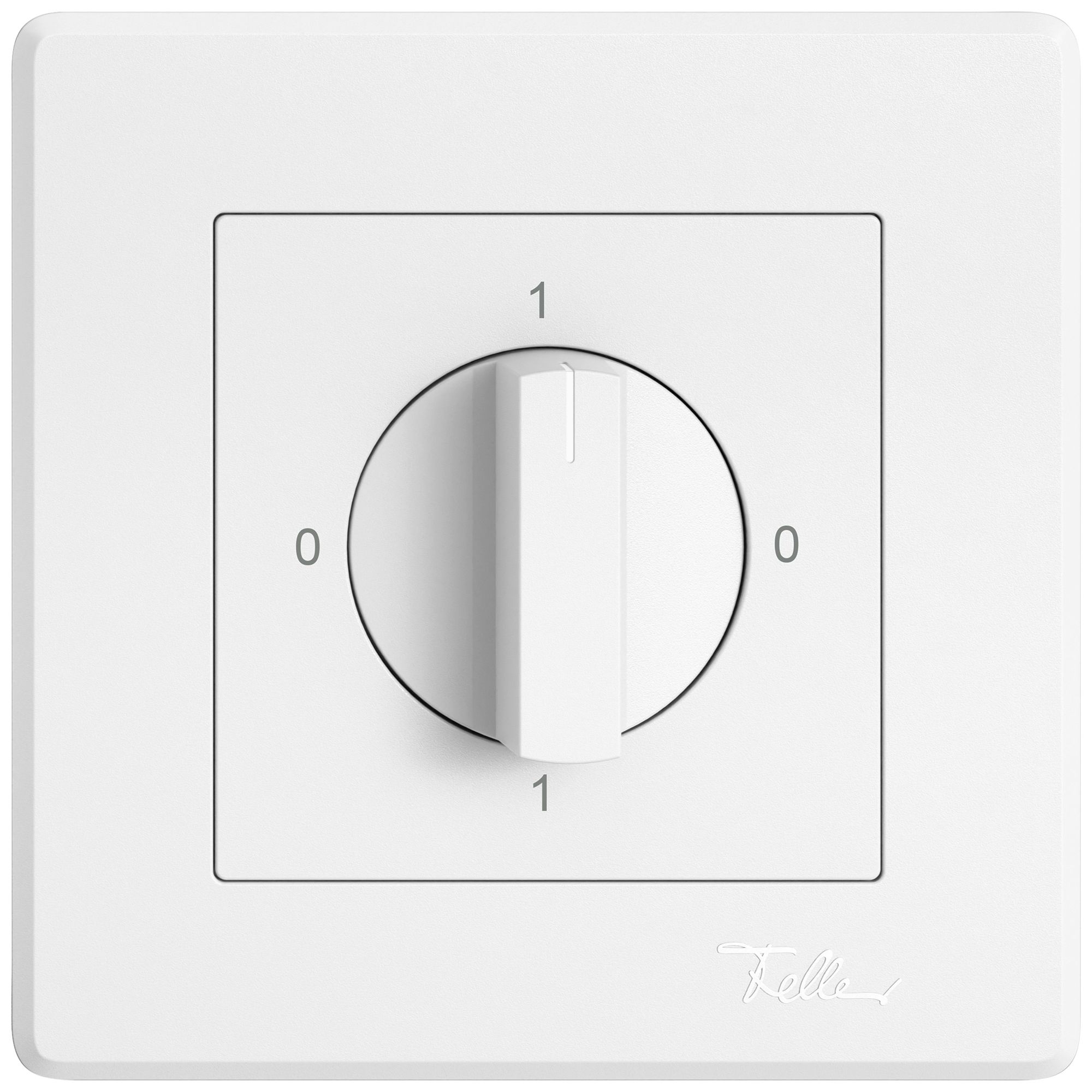 UP-Drehschalter EDIZIO.liv SNAPFIX® Drehgriff Ausschalter 0/3L ws