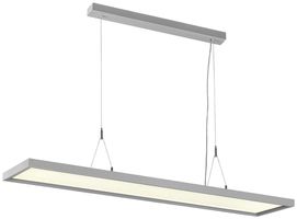 Luminaire suspendu LED SLV WORKLIGHT 57W 5000lm 840 DALI 1.2m argent