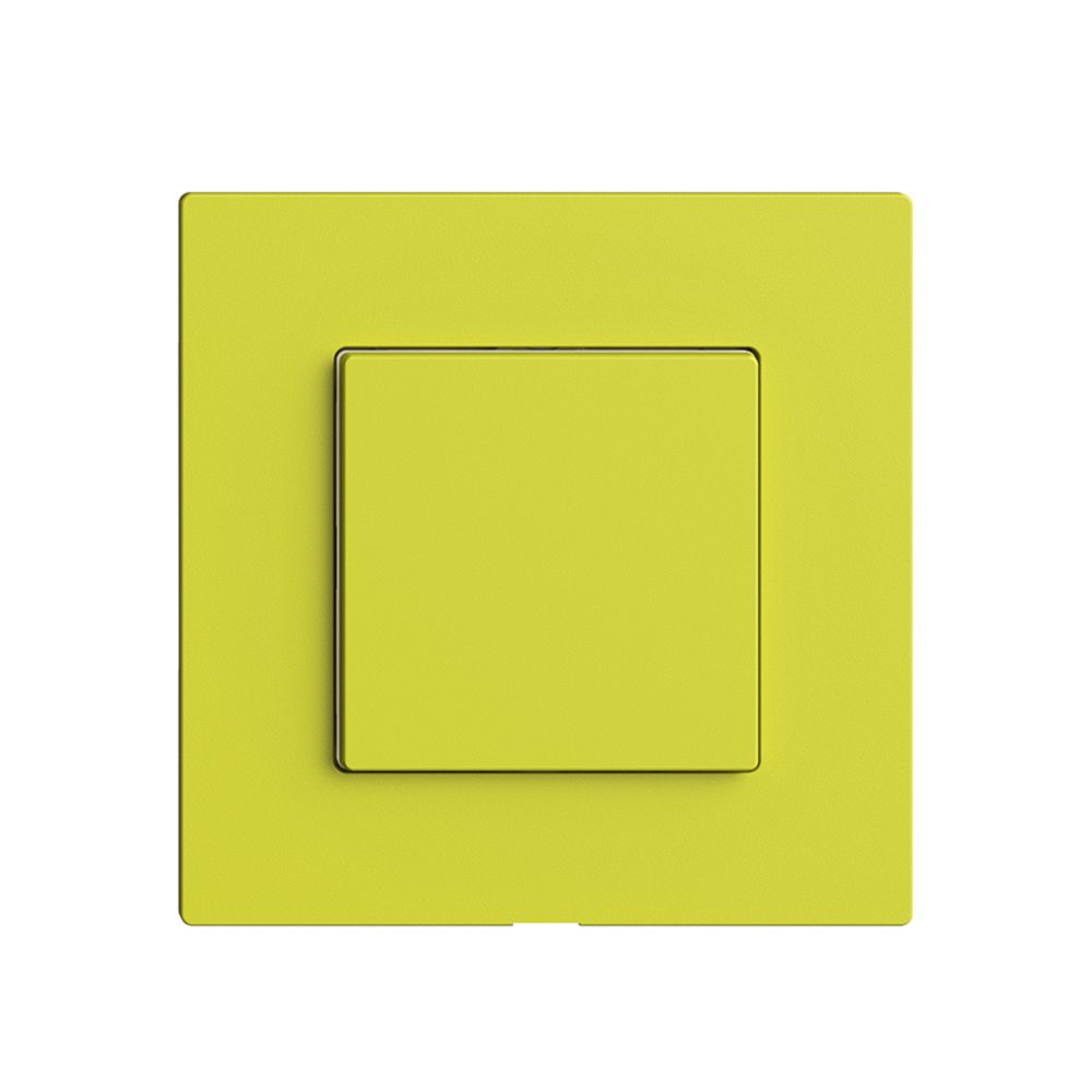 Druckschalter 1K/1T Edue Wiser lemon