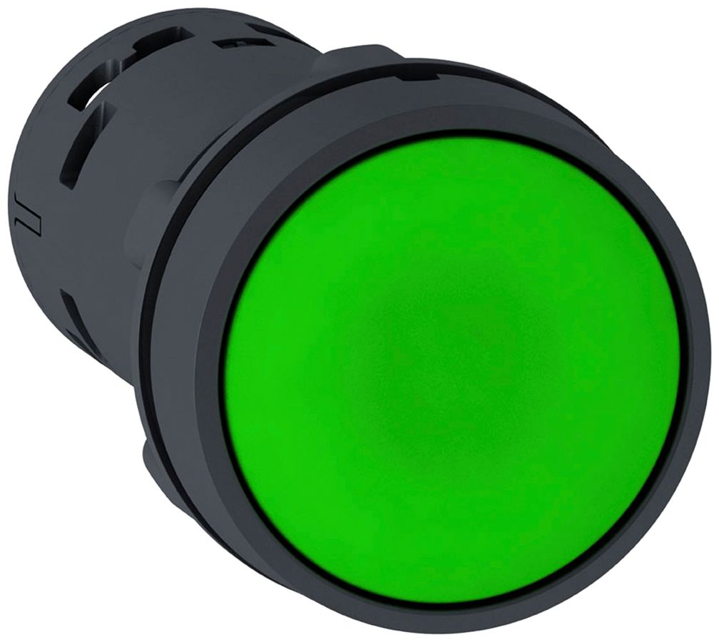 Poussoir Harmony XB7 plat vt Ø22.5mm 1NO 1NC IP54