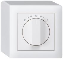 AP-Schwenktaster 1->0<-2 weiss kallysto mit Drehgriff