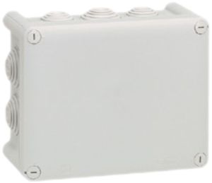 Abzweigdose PLEXO 180×140mm leer hellgrau