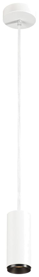 LED-Pendelleuchte SLV NUMINOS S PHASE 11W 985lm 2700K 36° Ø65×162mm weiss