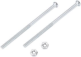 Vis de sécurité Sylvania Resisto acier chromé 2 pièces avec écrous