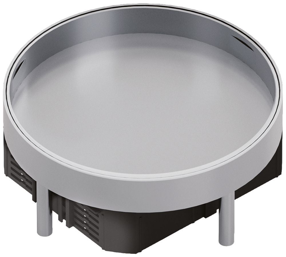 Edelstahlkassette Hager R06 6 32mm rostfreier Stahl