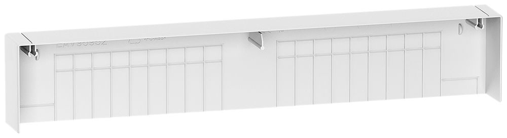 Piastra terminale Schneider Electric per canale Resi9CX 18 moduli