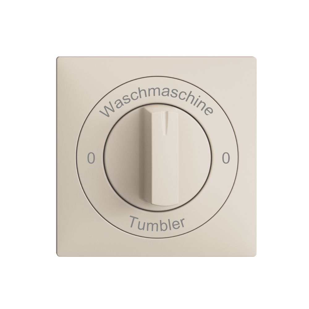 Frontset 0-Waschmaschine-0-Tumbler EDIZIOdue 60×60mm crema