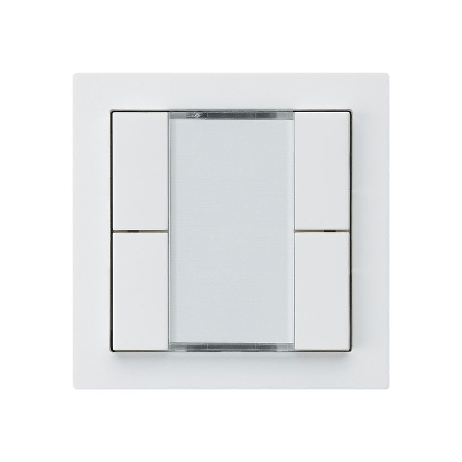 Tasto INC kallysto A KNX 4× s/e-link bianco