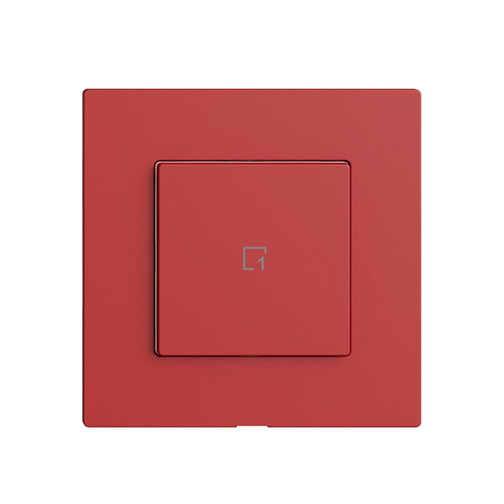 Comando per pulsante scena 1 scena/1T Edue Wiser berry