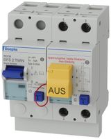 Fehlerstromschutzschalter Doepke DFS 2 TWIN KV 1LN 230V 16A 0.03A Typ A 10kA