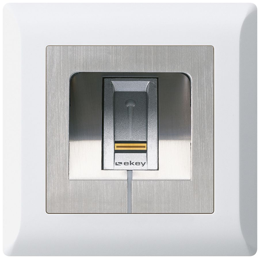 Lettore impronte INC Hager ekey RFID kallysto.line C bianco ultra