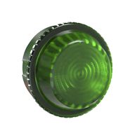 Kalotte ELEMENT SNAPFIX® grün flach Ø64.5mm