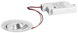 Downlight LED INC Brumberg 6W 230V 3000K 630lm Ø82mm IP20 blanc