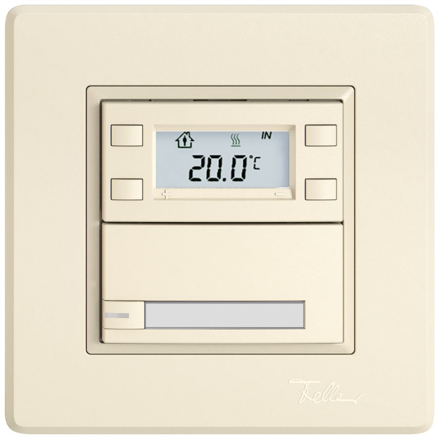 UP-RTH-Taster EDIZIO.liv SNAPFIX® m.RGB-LED Pap.1×Taste 1-Tbed.cr