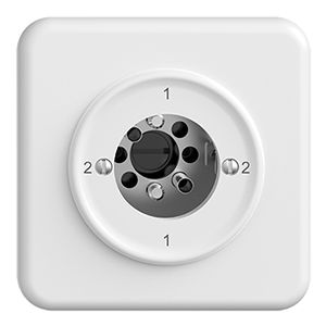 Interrupteur rot.ENC STANDARDdue 3/2L pour serrure de sûreté, sans cyl