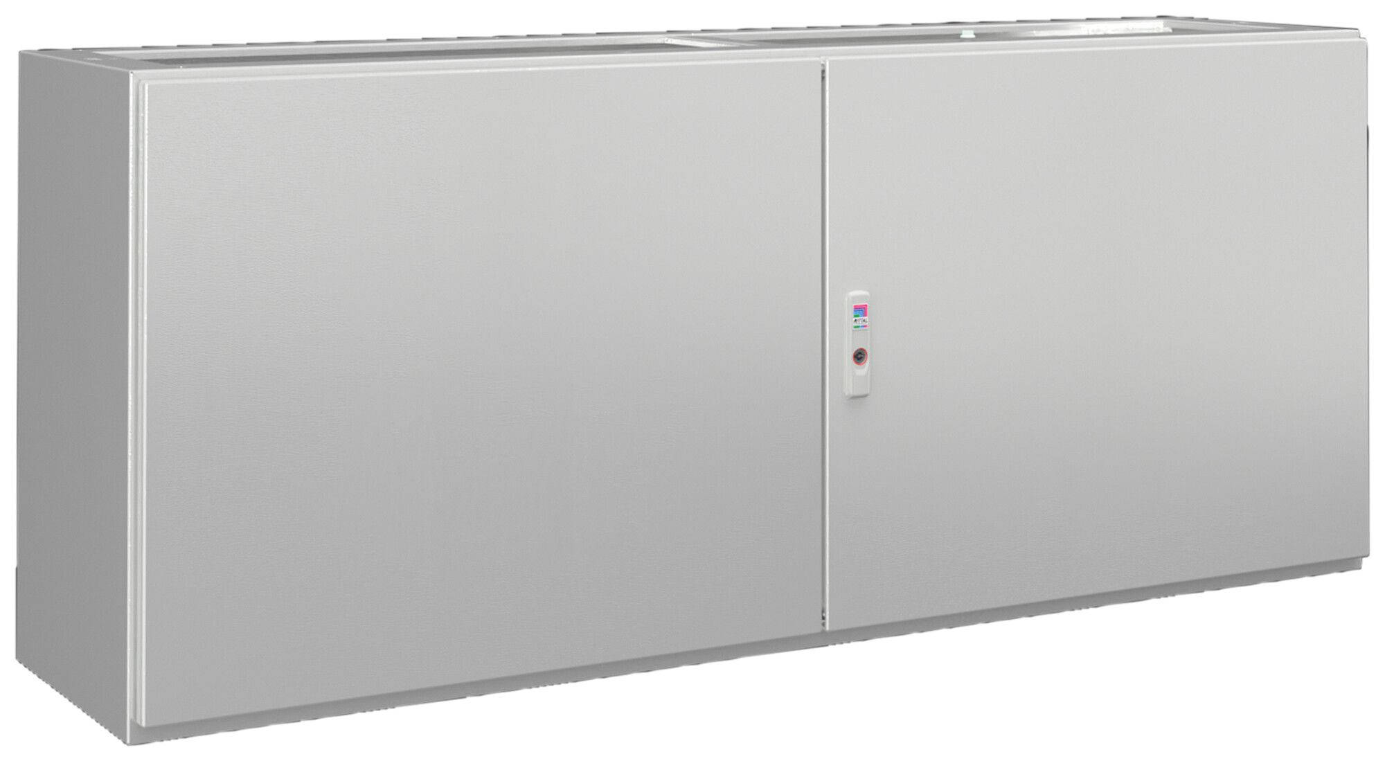 Parte inferiore Rittal CX 1600×675×400mm acciaio 2×porti grigio IP55