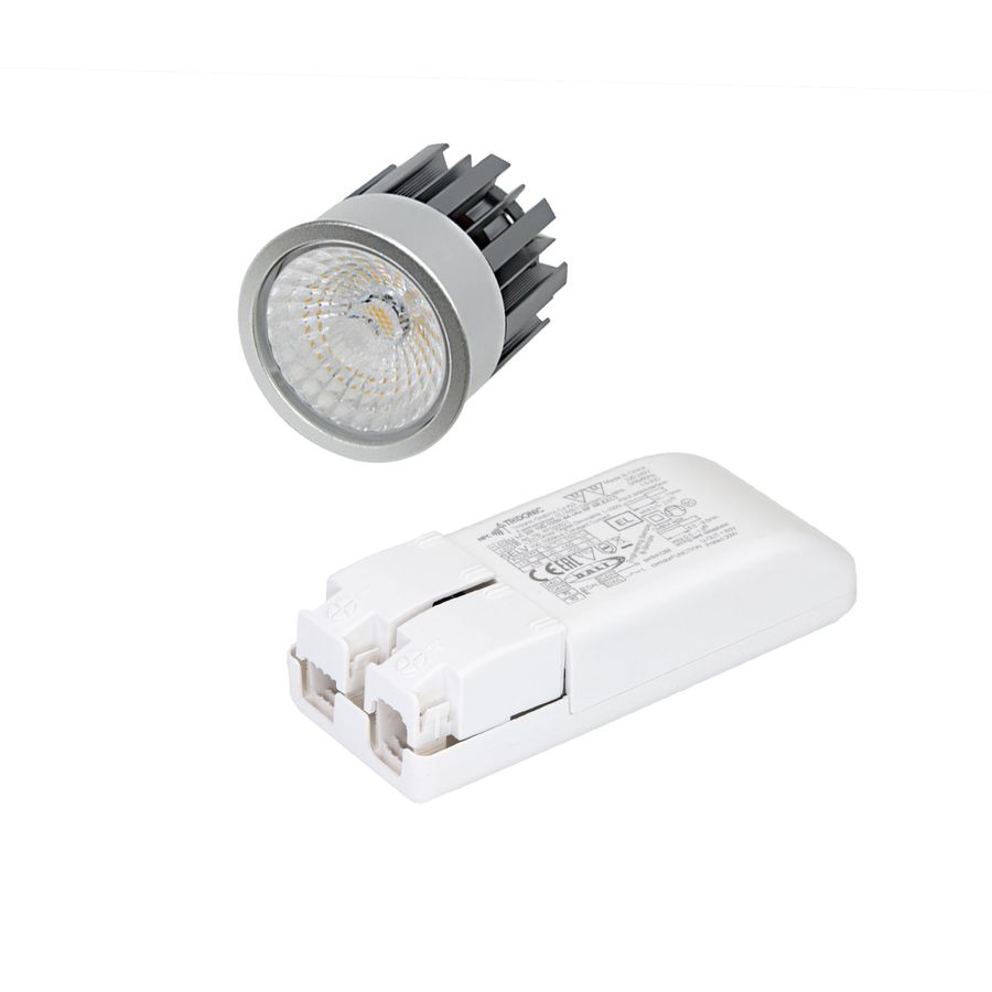 Lampadina LED 7.5W con convertitore 3000K, 800lm, Ra93+, dim DALI