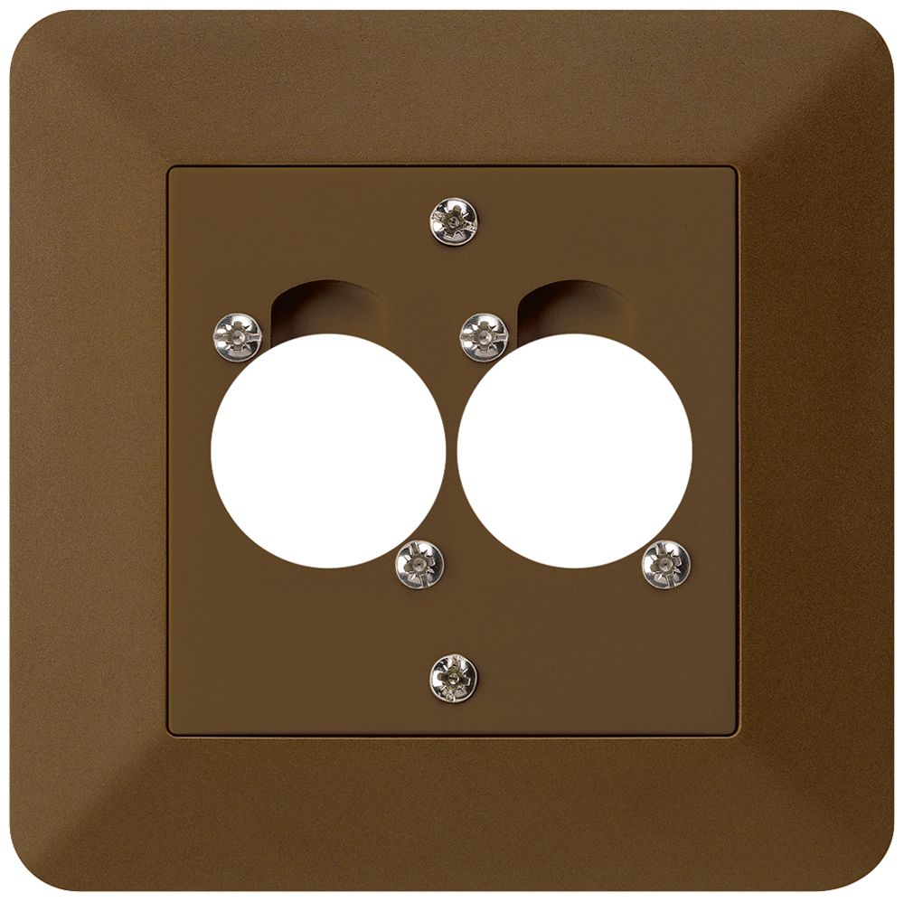 Kit di montaggio INC per 2 XLR kallysto.trend marrone