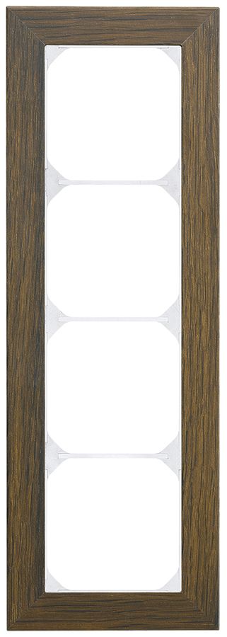 Abdeckrahmen KAL.art 4×1 274×94mm Räuchereiche