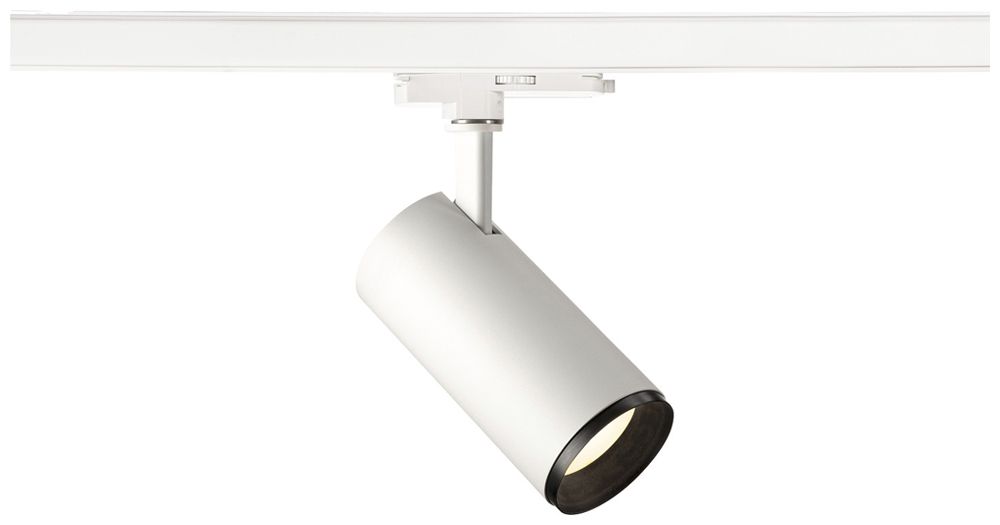 Spot LED SLV 3~ NUMINOS M DALI 20W 2120lm 4000K 36° Ø85×185mm blanc