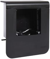 Geräteträger Hager für SL20055 leer schwarz