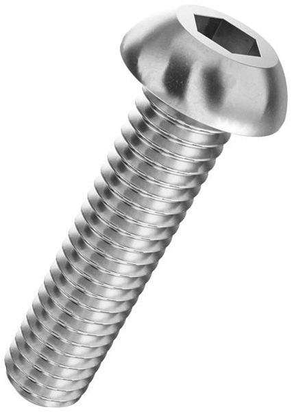 Vite testa bombata SFS Ferronorm senza asta M8×12mm ISO7380 100 pezzi