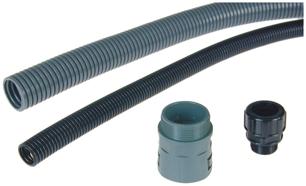 Kunststoffschlauch Roboflex 37mm schwarz