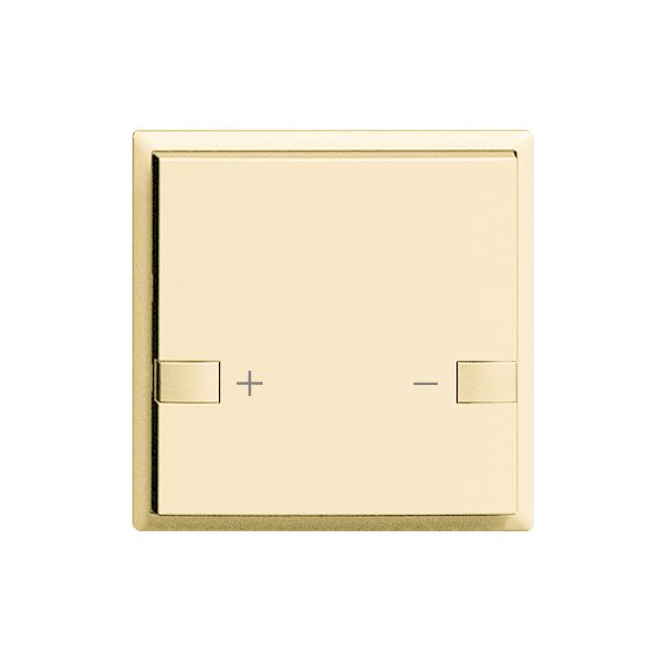 Variateur LED EDIZIOdue ZEP sans LED 1×bouton 2×commandes vanille