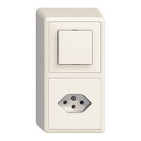 Combinazione AP EDIZIOdue 3/1P+T13 bianco