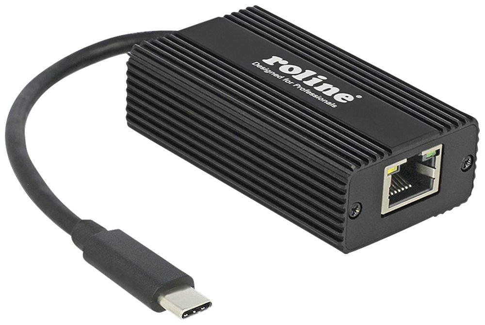 Ethernet-Konverter ROLINE USB-C/RJ45 (USB 3.2 Gen2) 2500Mbit/s