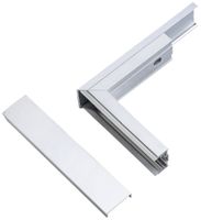 Ausseneck ELBRO für Kabelkanal 30×20mm Aluminium silber eloxiert