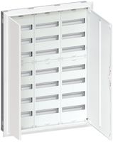 UP-Feldverteiler Hager univers 7-reihig 255TE Tür IP30 800×1100×110mm