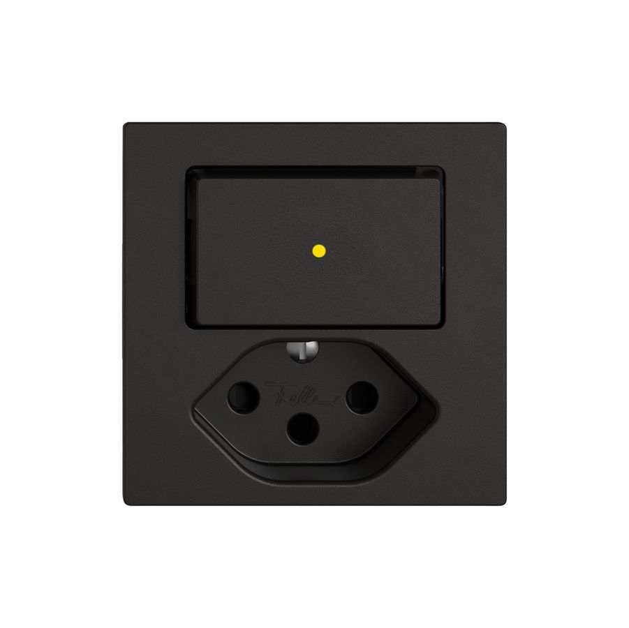 Combinazione EDIZIO.liv SNAPFIX® S6K+T13 shut.illuminazione frontale gi ne