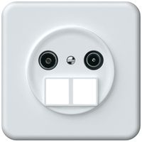 Presa multimedia INC TV-R origin presa d’arrivo 4dB bianco