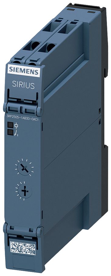 Relais temporisé Siemens SIRIUS 3RP25 24VUC 1C 2 fonctions bornes à vis