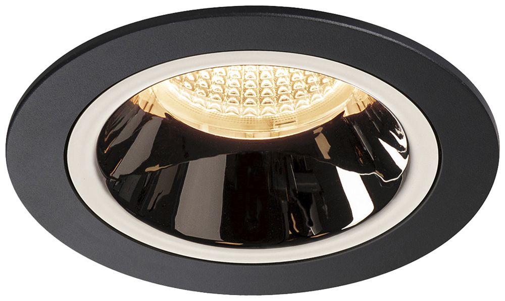 LED-Downlight SLV NUMINOS M 17.5W 1550lm 2700K 40° DIM Ø105×68mm sz/Cr