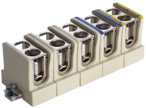 Borne pour barre collectrice Woertz 70mm² 182×33mm