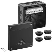 AP-Abzweigdose Spelsberg Abox Pro 060-6²/sw 127×127×75mm IP69 sz
