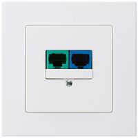 UP-Dose DSL kallysto.pro 2×RJ45 weiss