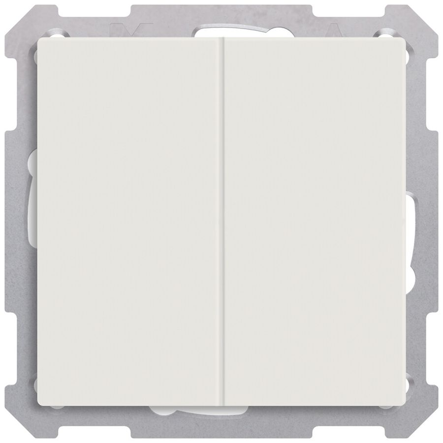 Pulsante KNX RF+ INC MDT RF-TAL60B211.01S 2t/4a temp bianco opaco "neutrale"