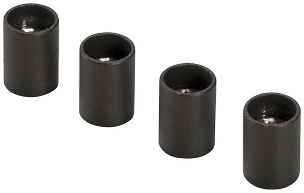 Entretoise SLV ENOLA Ø10×14mm aluminium anthracite, 4 pièces