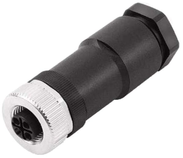 Stecker Weidmüller SAIB Buchse gerade Schraub M12 1.5mm² 8…10mm 4L